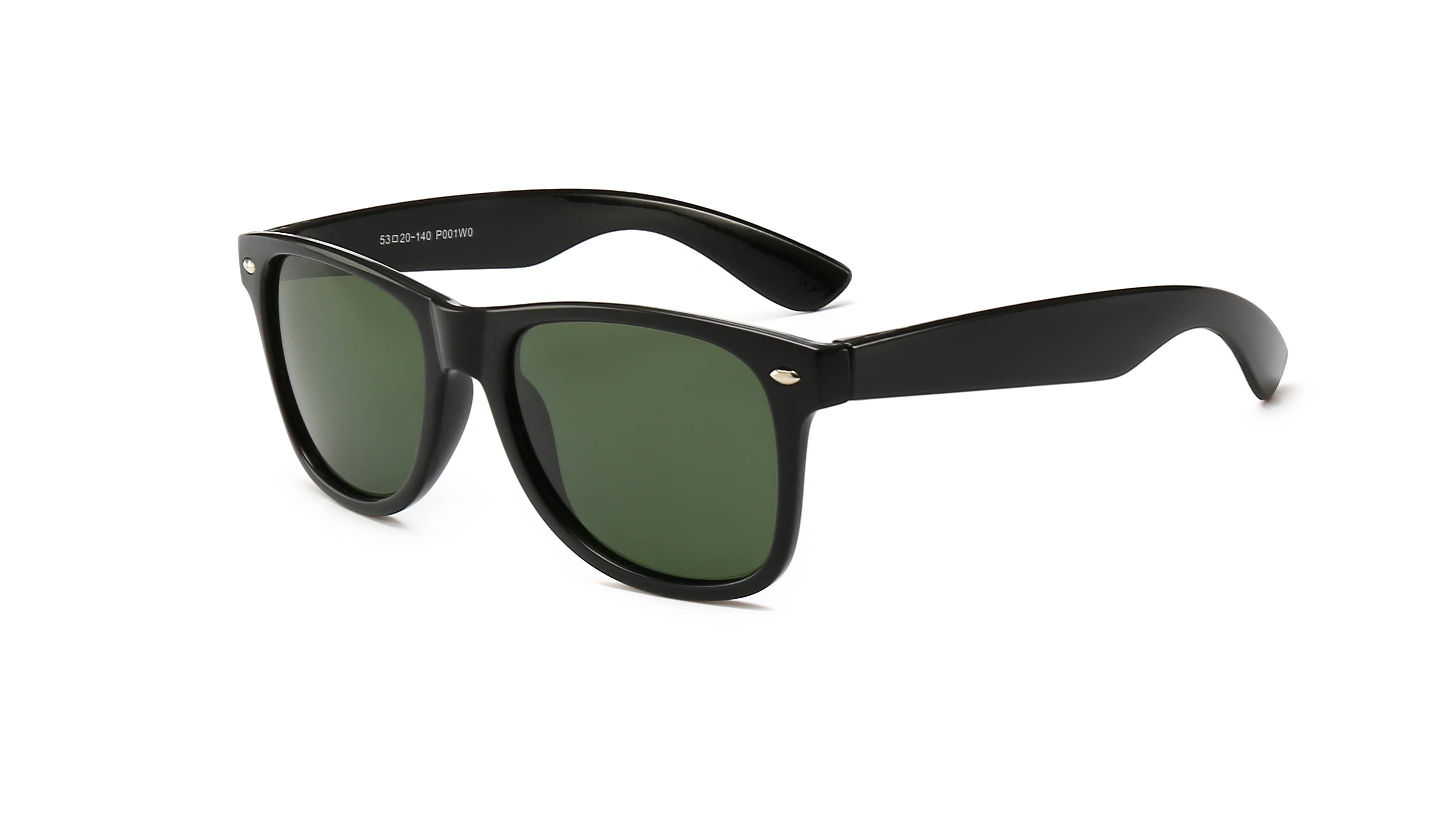 Trio Trading - Wholesale Zonnebril - Uniseks - Gepolariseerde vierkante zonnebrillen voor unisex, assortiment van 12 stuks5