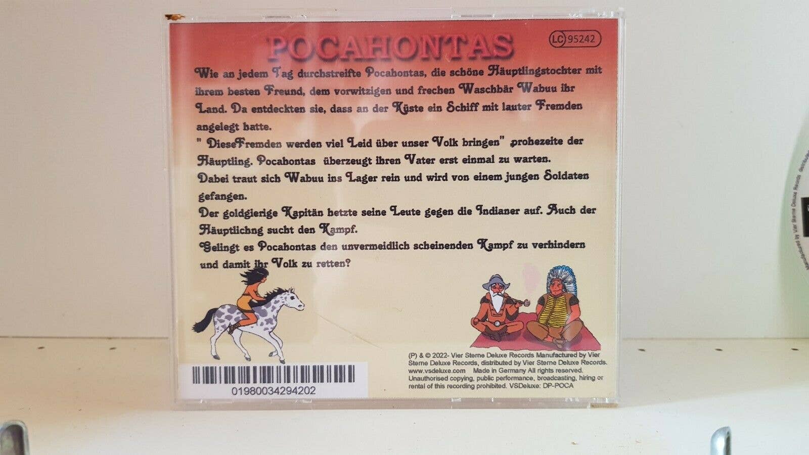 Vier Sterne Deluxe Records - Wholesale Folklore & Mythology - Dingo Pictures - Pocahontas2