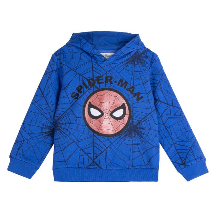 SWEATSHIRT COM CAPUZ COTTON BRUSHED SPIDERMAN - 2900002926 por atacado de Mastoys, S.L.