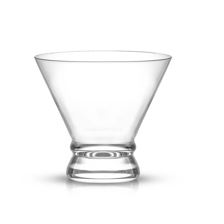 JoyJolt - Wholesale Cocktail/Liquor Glass - Afina Heavy Base Stemless Martini Glasses
