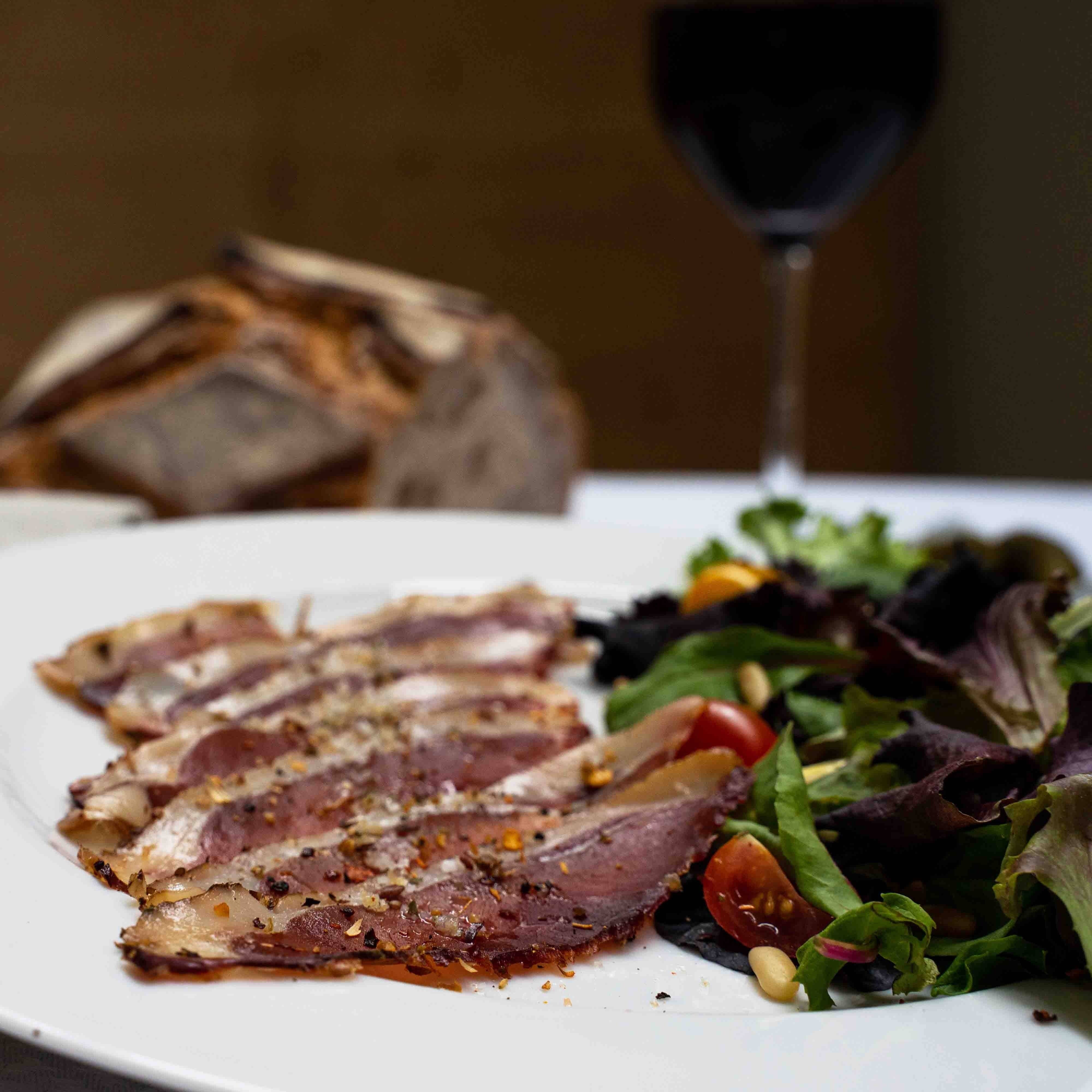 Nemrod - Wholesale Pork - Sliced smoked wild boar ribeye - Game - 120g2