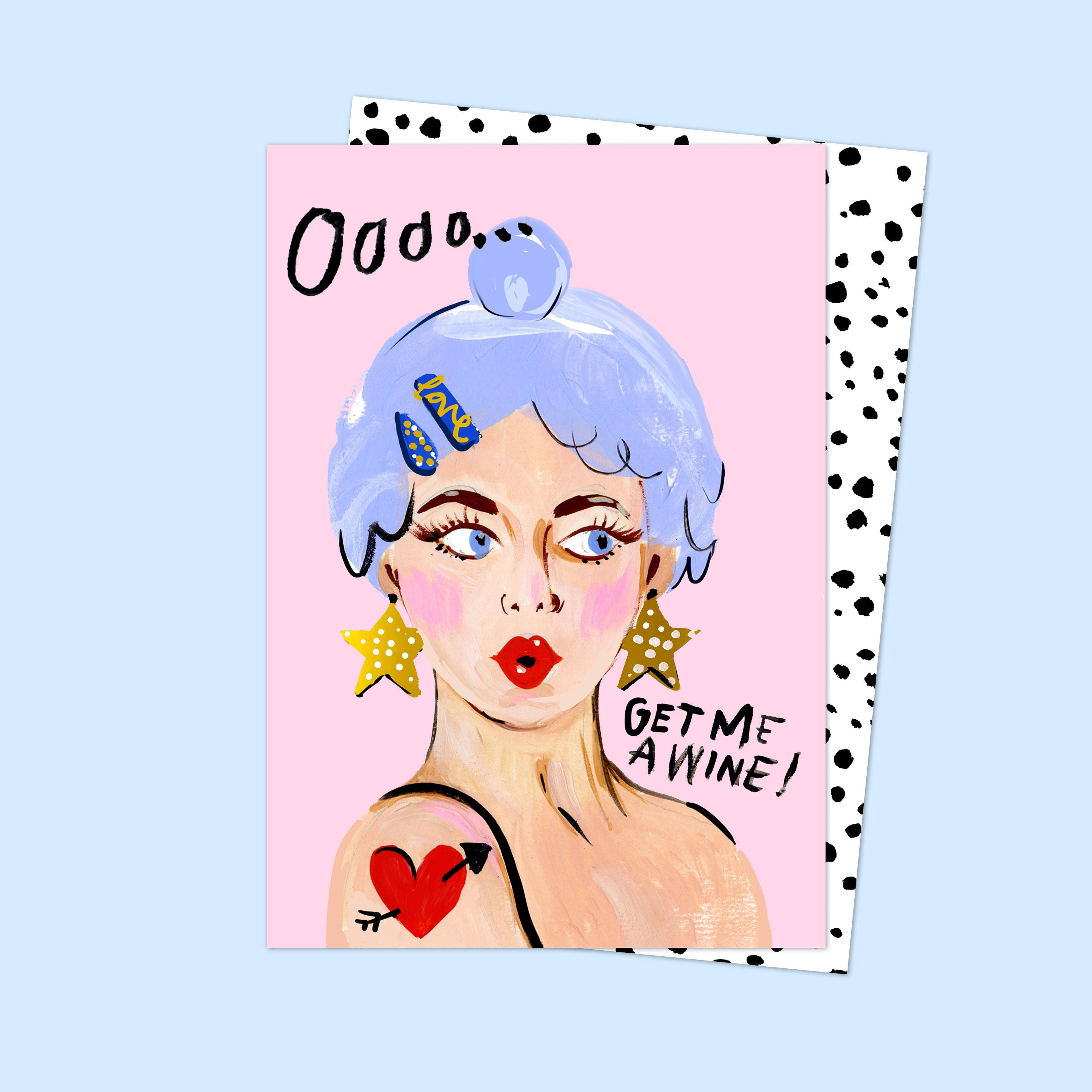 Eleanor Bowmer – wholesale Friendship card – Get Me Wine Card0