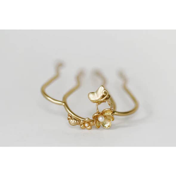 Pañuelo floral con forma de mariposa y mariquita para venta al por mayor de Avigail Adam