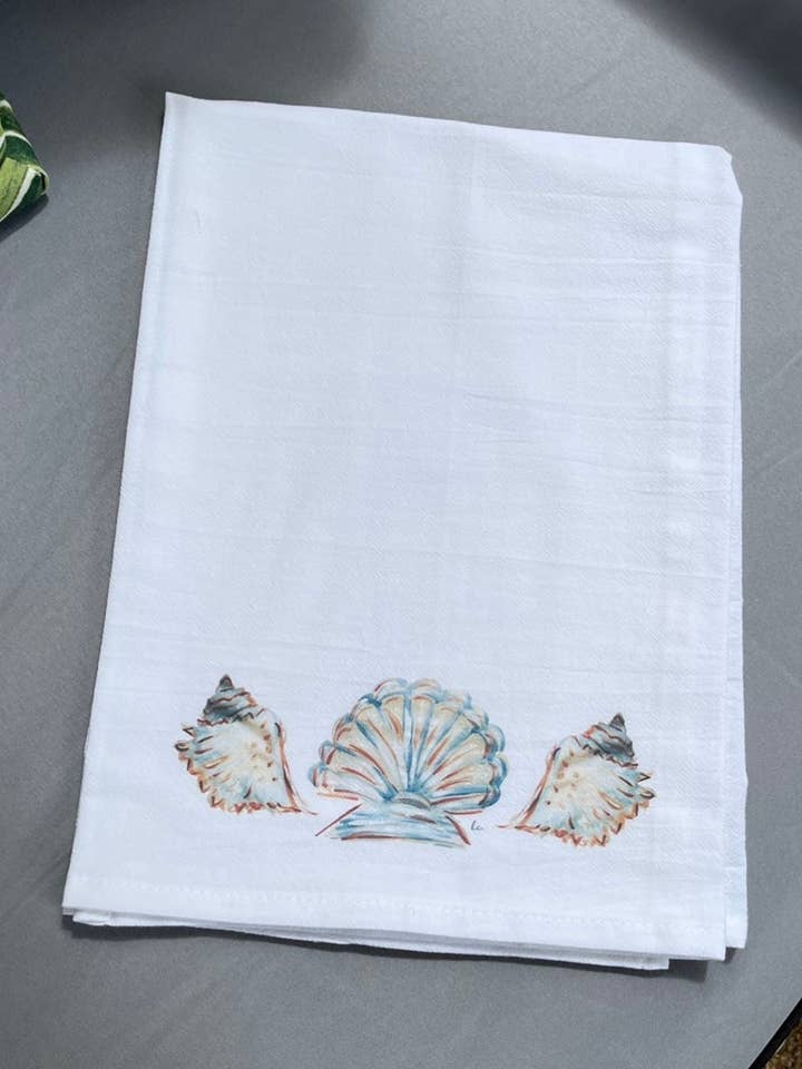 skaller viskestykke for engroshandel hos Half-Pint Designs