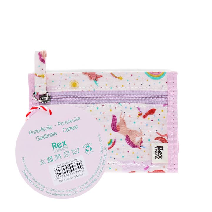 Rex B2B - UK – wholesale Wallet – Child – Children's wallet - Unicorn3