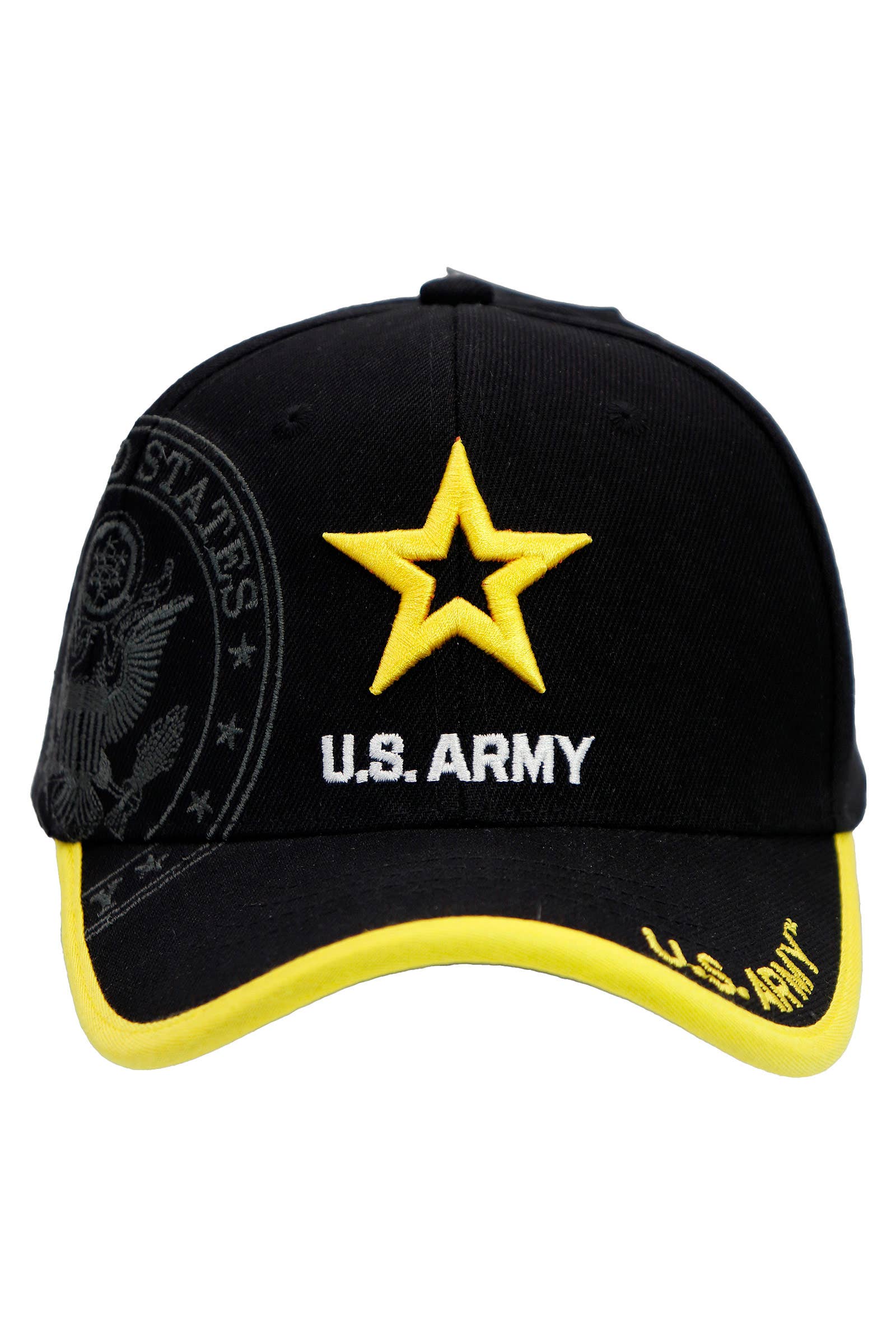 Cap Zone - Venta al por mayor Gorra de béisbol - Unisex - Gorra de béisbol con licencia del logotipo de estrella del Ejército de EE. UU.9