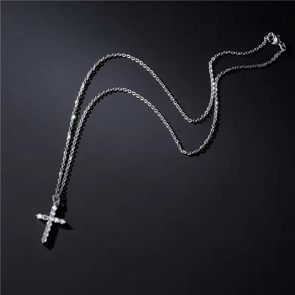 DINAWeb Srls - Wholesale Pendant/Charm Necklace - Sterling Silver 925 Cross Necklace - First Communion5