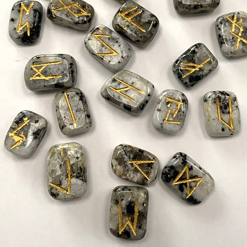 VIE – wholesale Andlig sten/kristall – Chakra-runset med påse19