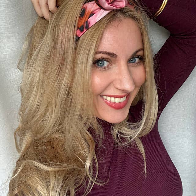 MA°ALAHI Manufaktur - Wholesale Fashion Headband - Women's - Headband with Wire Leo-Pink3