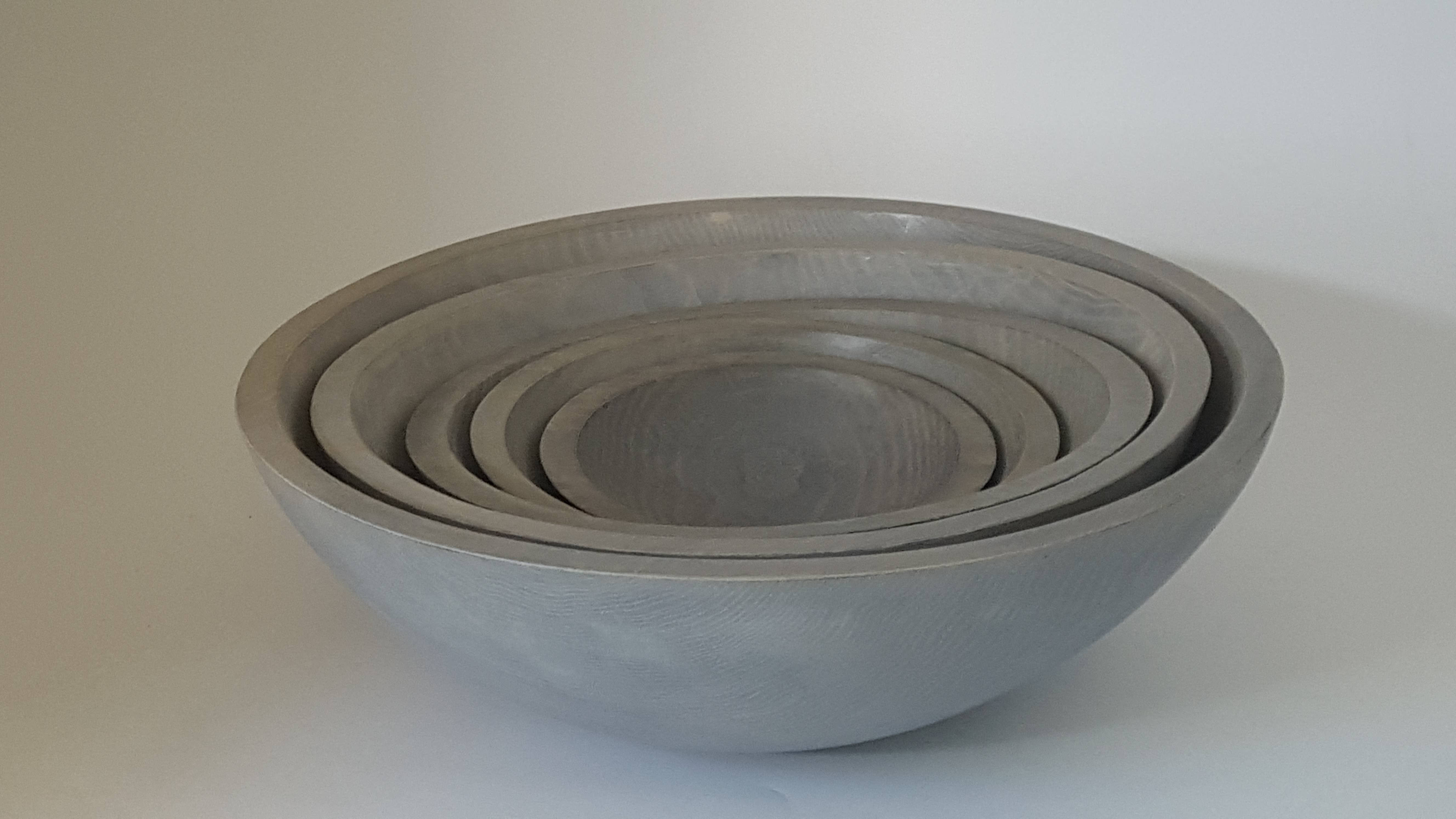 Petermans Boards and Bowls Inc. - Wholesale Serve Bowl - 15" DRIFTWOOD OAK ROUND BOWL1