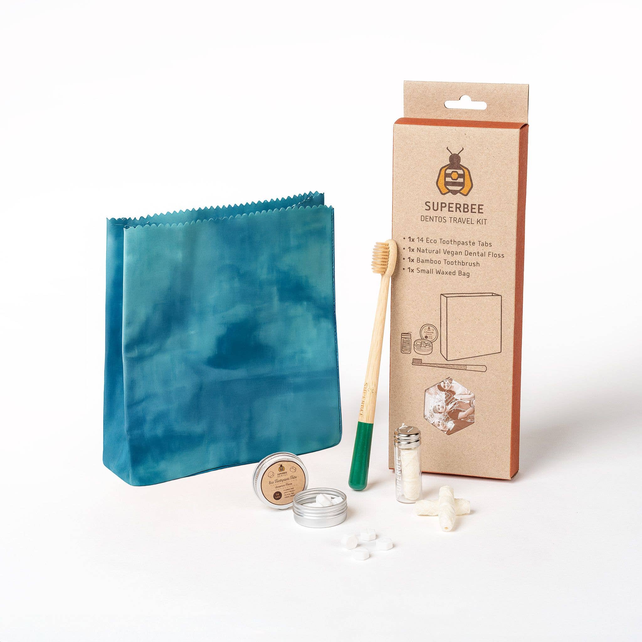 SuperBee - Eco Living Made Easy - Venta al por mayor Kit de cuidado bucal - Dentos – Kit de Viaje Ecológico para el Cuidado Oral2