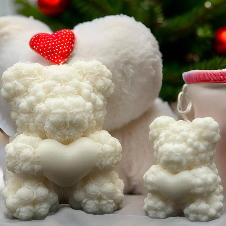 Bear candle set for wholesale by MsDi Candles