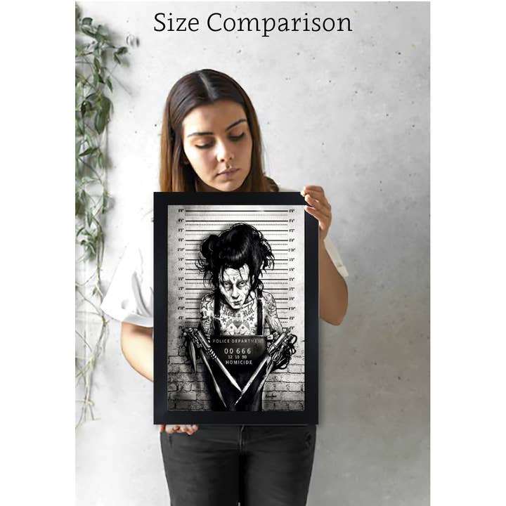 Black Market Art - Wholesale Art Print - Eddie Mugshot - Art Print5