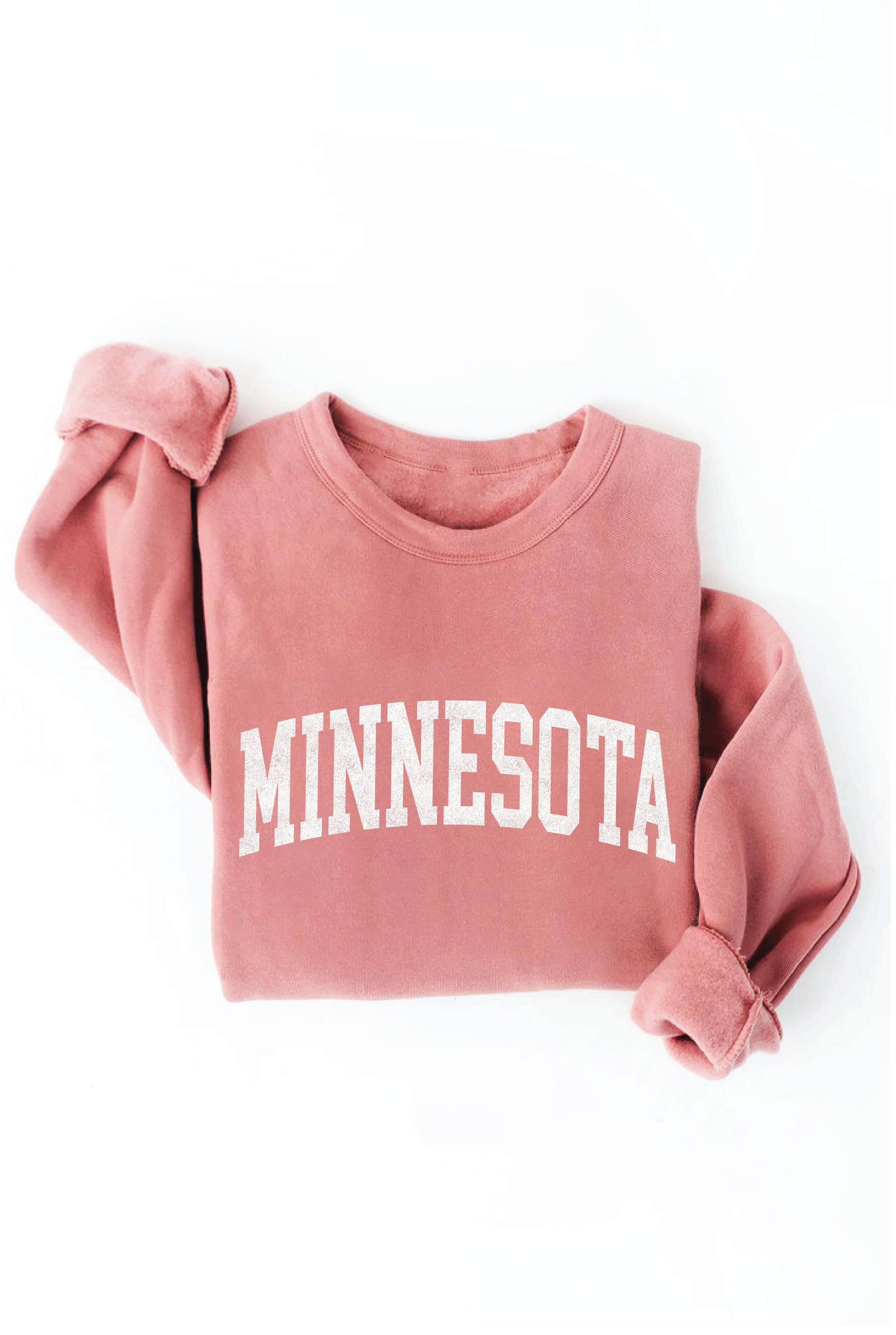 OAT COLLECTIVE - Wholesale Graphic Sweatshirt - Women's - MINNESOTA  Graphic Sweatshirt6