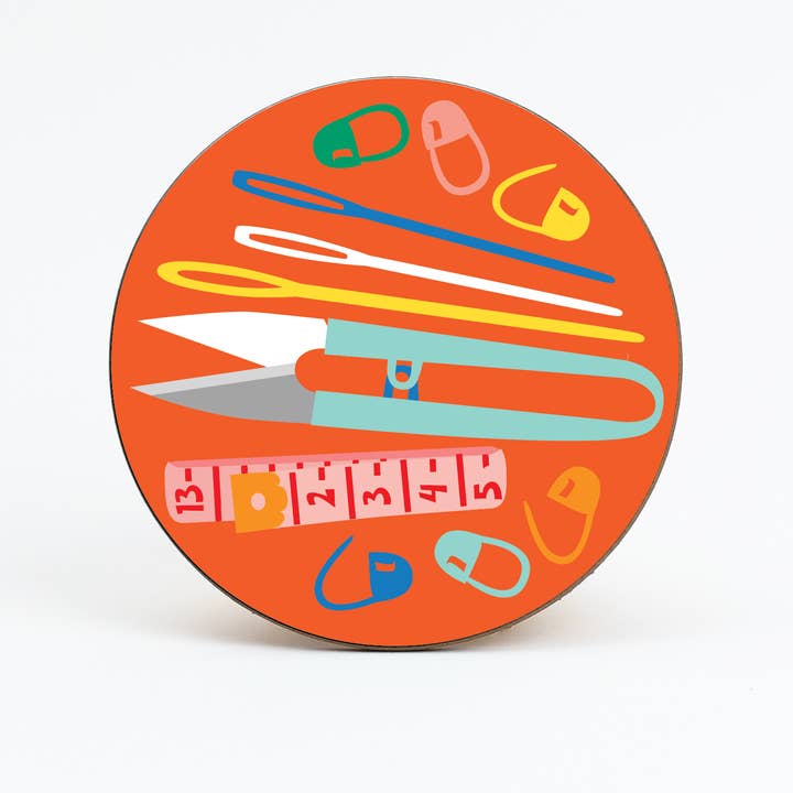 Poppekins – wholesale Coasters – Yarn Crochet / Knitting Coaster - Melamine 7