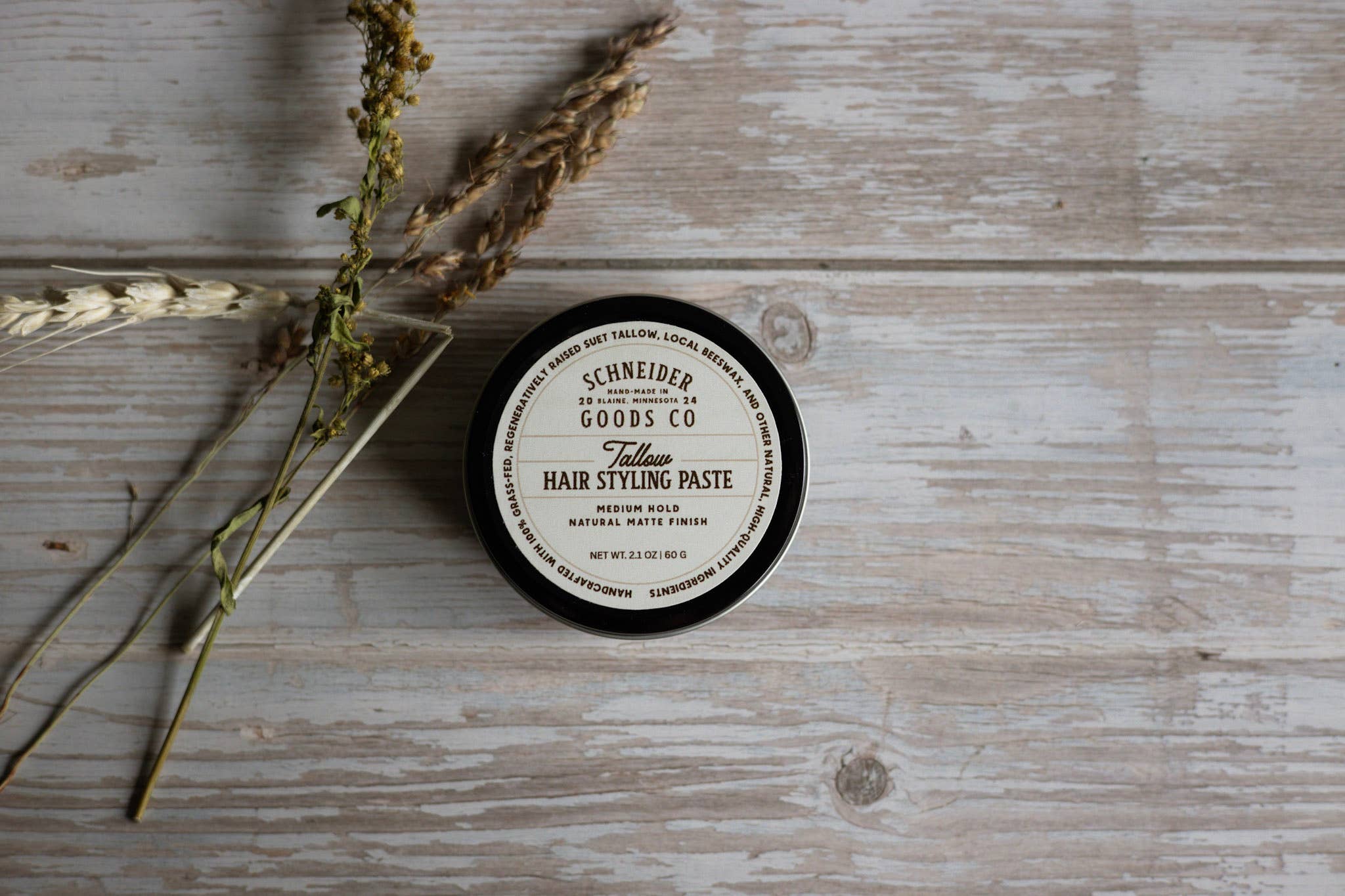 Schneider Goods Co - Wholesale Hair Texture Balm/Paste/Pomade - Tallow Hair Styling Paste