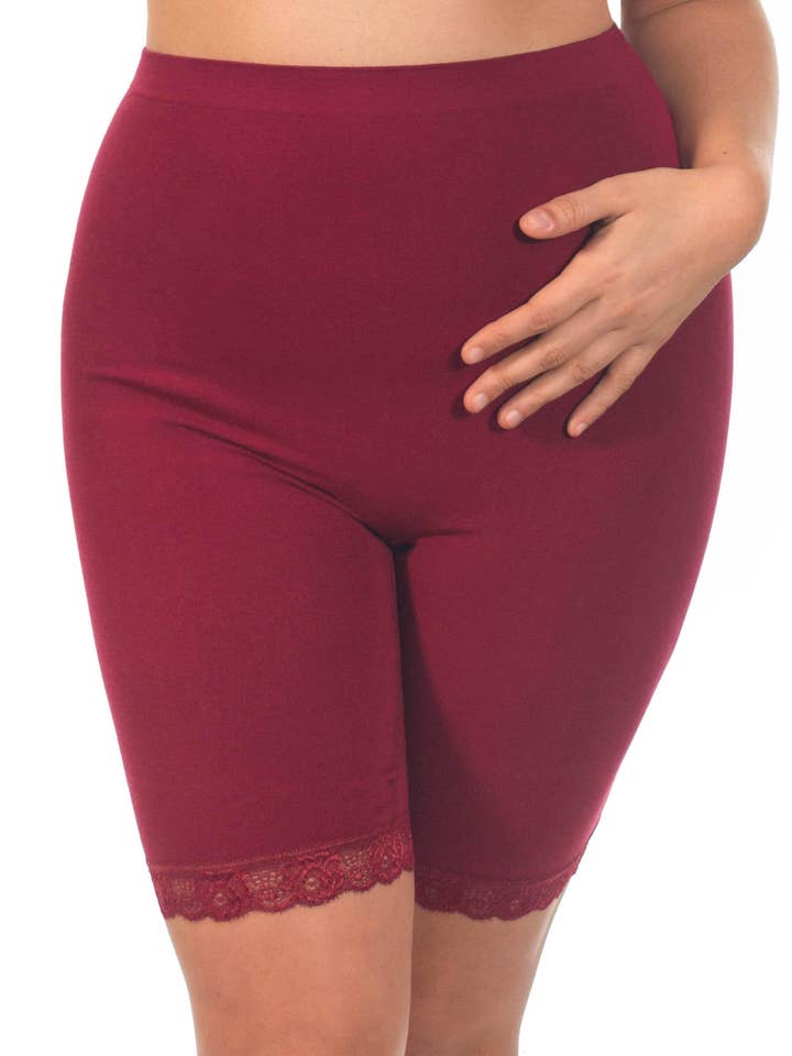 B Free AUSTRALIA - Wholesale Athletic Shorts - Women's - Anti Chafing High Rise Long Cotton Shorts11