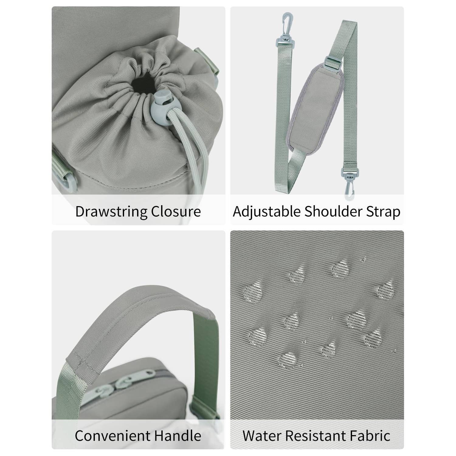 wandf – wholesale Crossbody-väska – Unisex – Vattenflaskhållare med telefonficka för vandring24