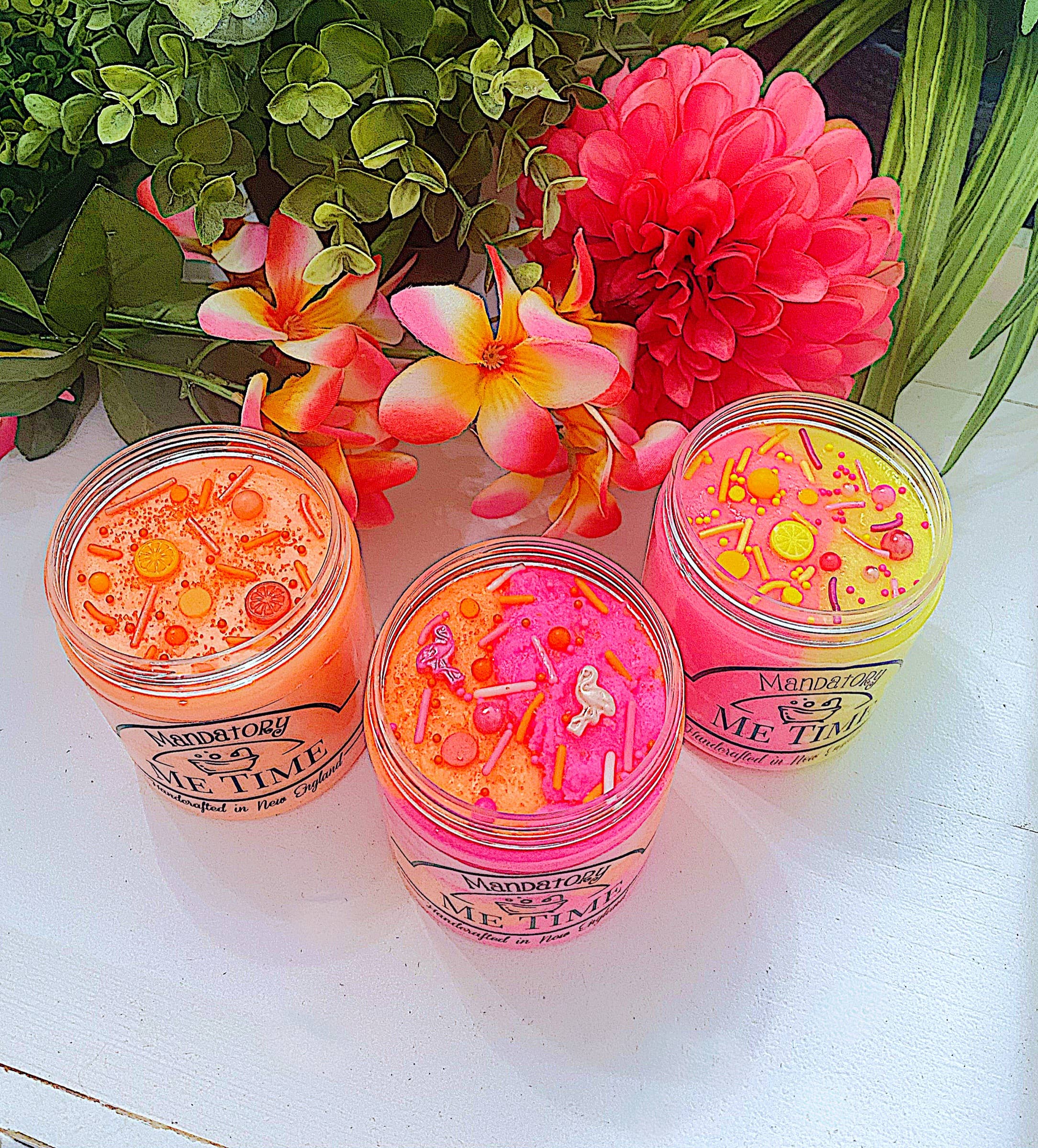 Mandatory Me Time - Vendita all'ingrosso Scrub/esfoliante per il corpo - Scrub allo zucchero rosa fenicottero1