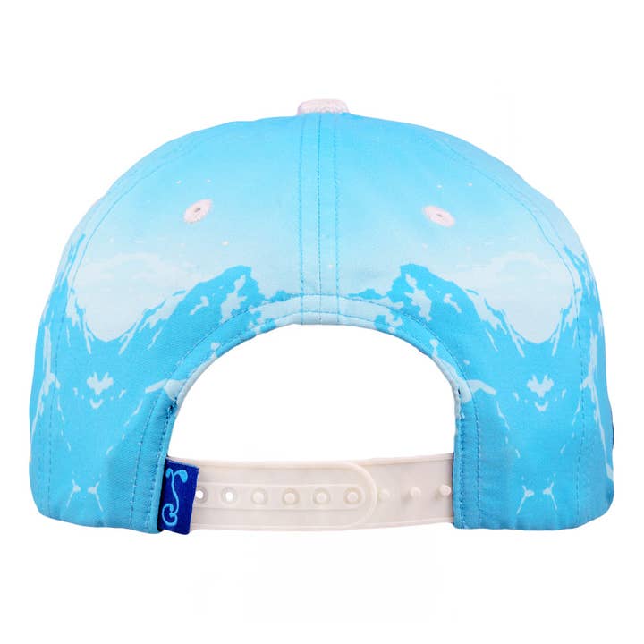 ELEV808 x Grassroots Yeti Blue Snapback Hat for wholesale on Faire3