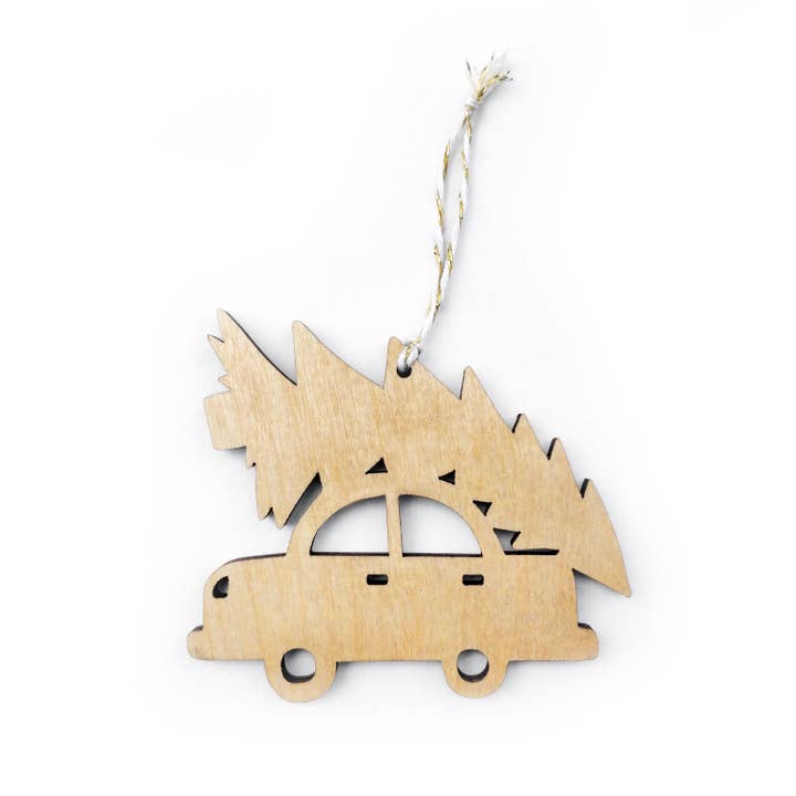 Auto mit Baumverzierung für den Großhandel von LKD - Lily Kao Design