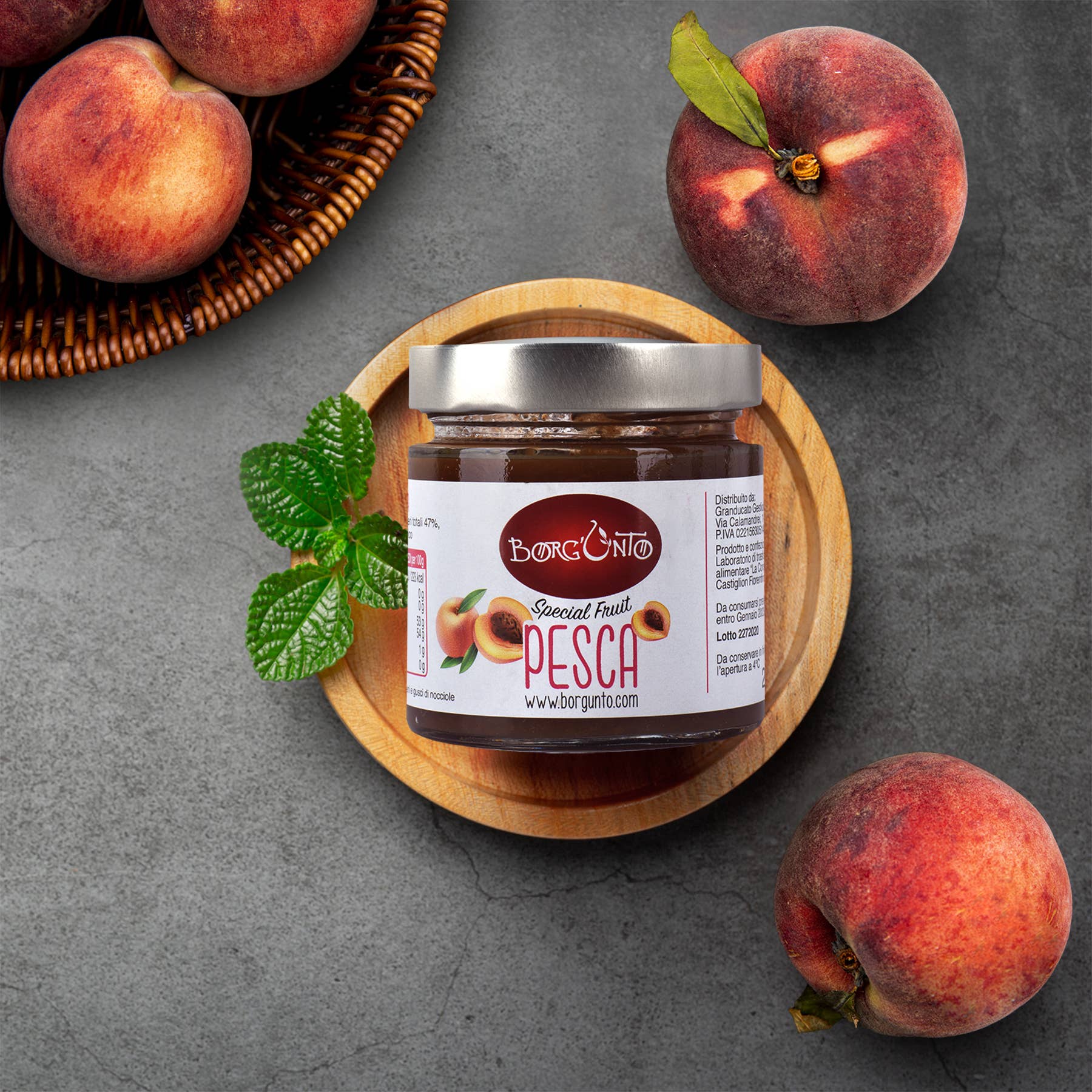 borgunto - Wholesale Jam/Jelly - Jams Strawberry - Peach