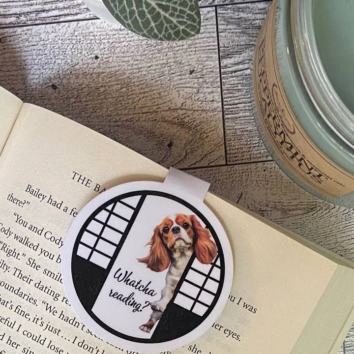 Cavalier King Charles Spaniel magnetische boekenlegger voor wholesale door Readers Gonna Read
