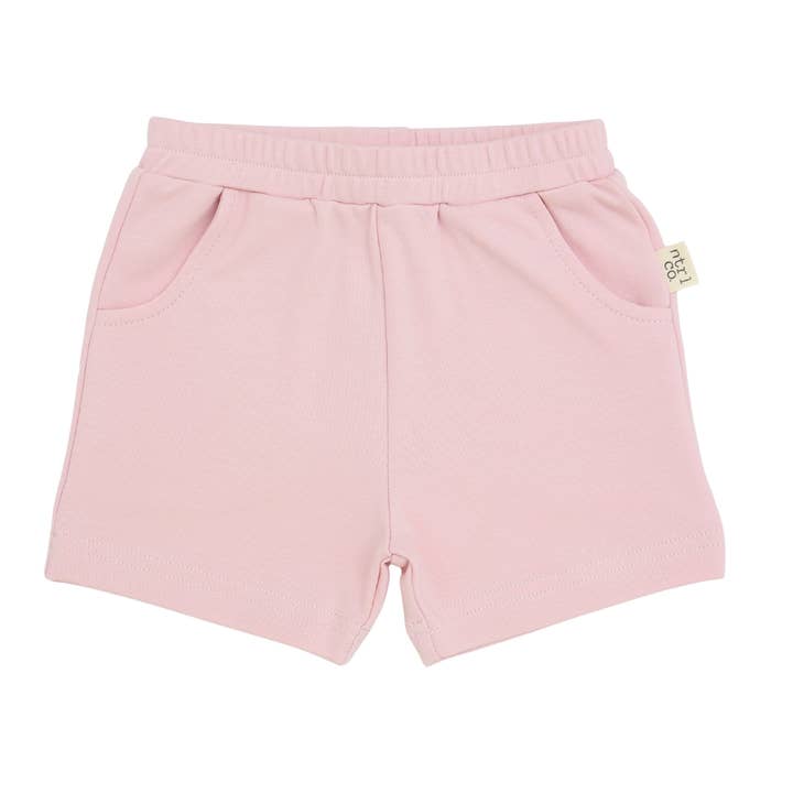Beach Bum Sunny Shorts | Tropisk Pink for engroshandel hos ntrl co.