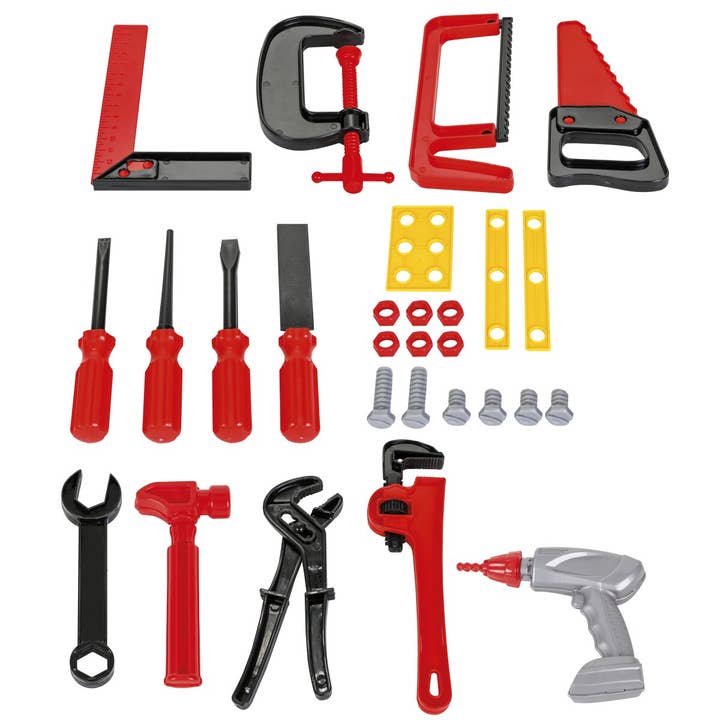 mhw24 - Vente Lot de jouets – enfant - Ensemble d'outils Toolkids de 25 pièces