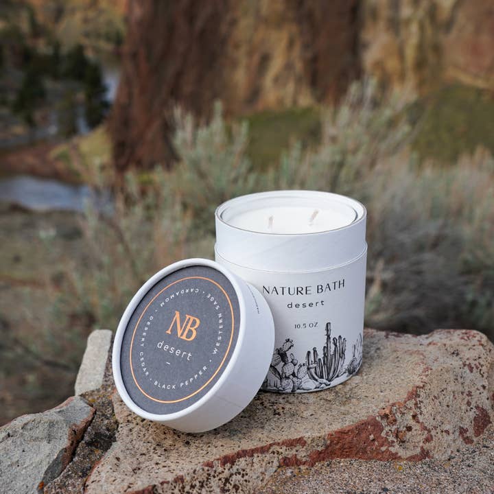 Ethics Supply Co. - Wholesale Jar/filled candle - Nature Bath Desert Candle2