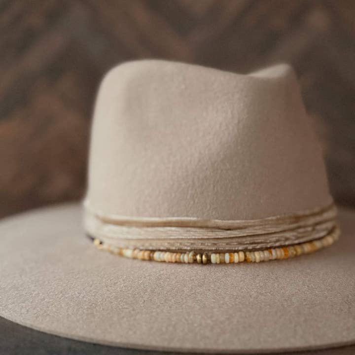 Golden Opal Slider Hat Band for wholesale by Presh