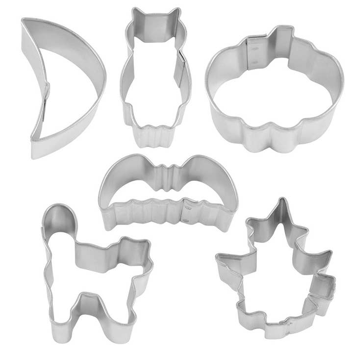 R&M International - Wholesale Cookie Cutter - Mini Halloween 6 PC Cookie Cutter Set1