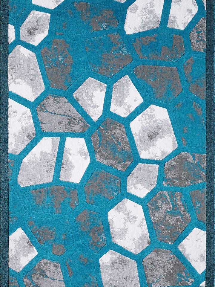 Majestuosa alfombra para interiores, diseño moderno y contemporáneo de adoquines para venta al por mayor de Jenin Home Furnishing Inc