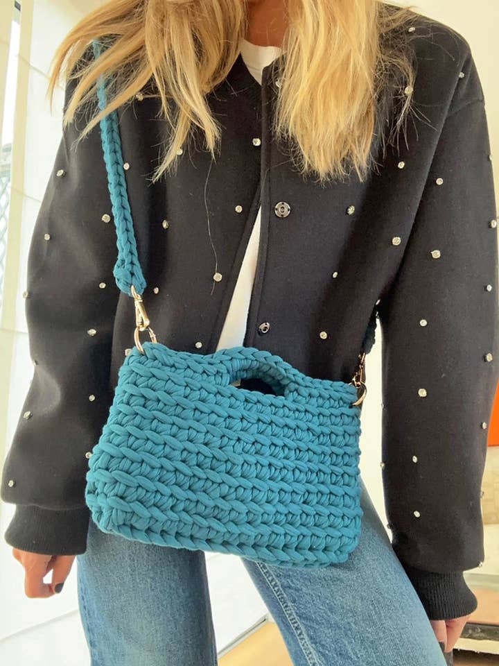 Blauwe PETROL tas voor wholesale door Liviana Lisbon