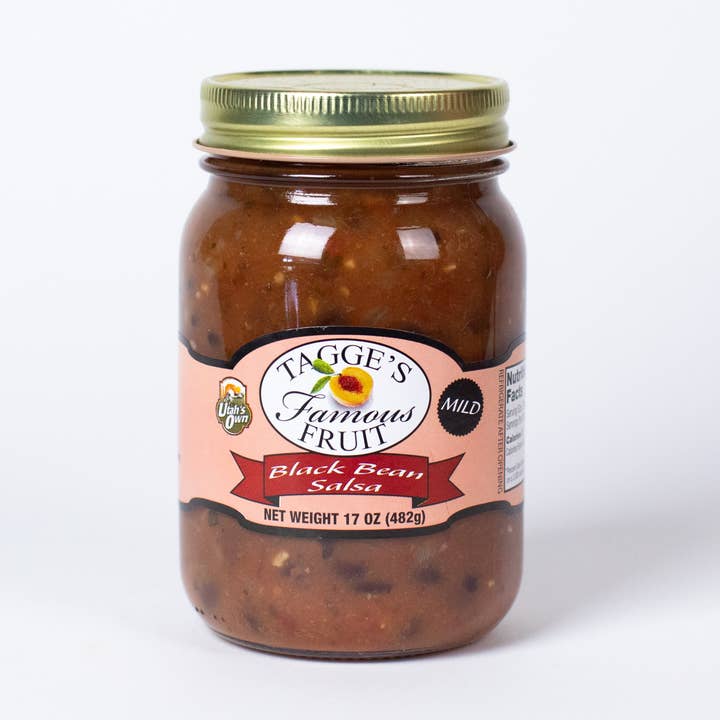 Black Bean Salsa Mild for wholesale by Tagge's Famous Fruit