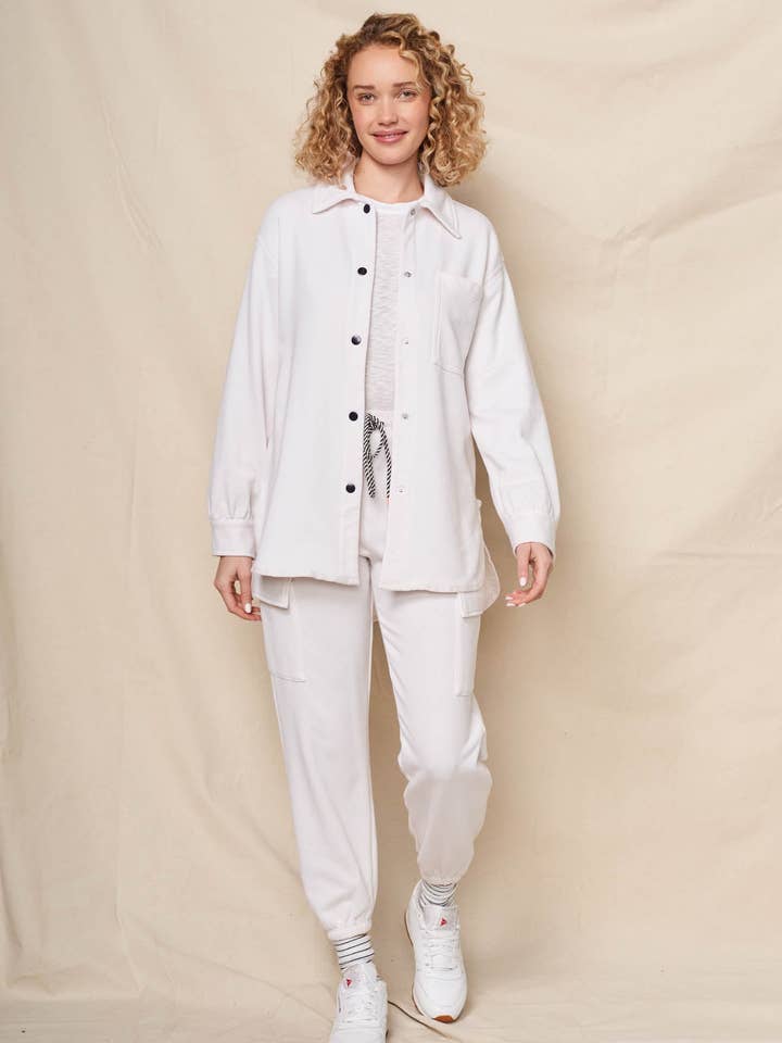 Sundry More Sundays Surchemise en Huître pour la vente par Sundry Clothing