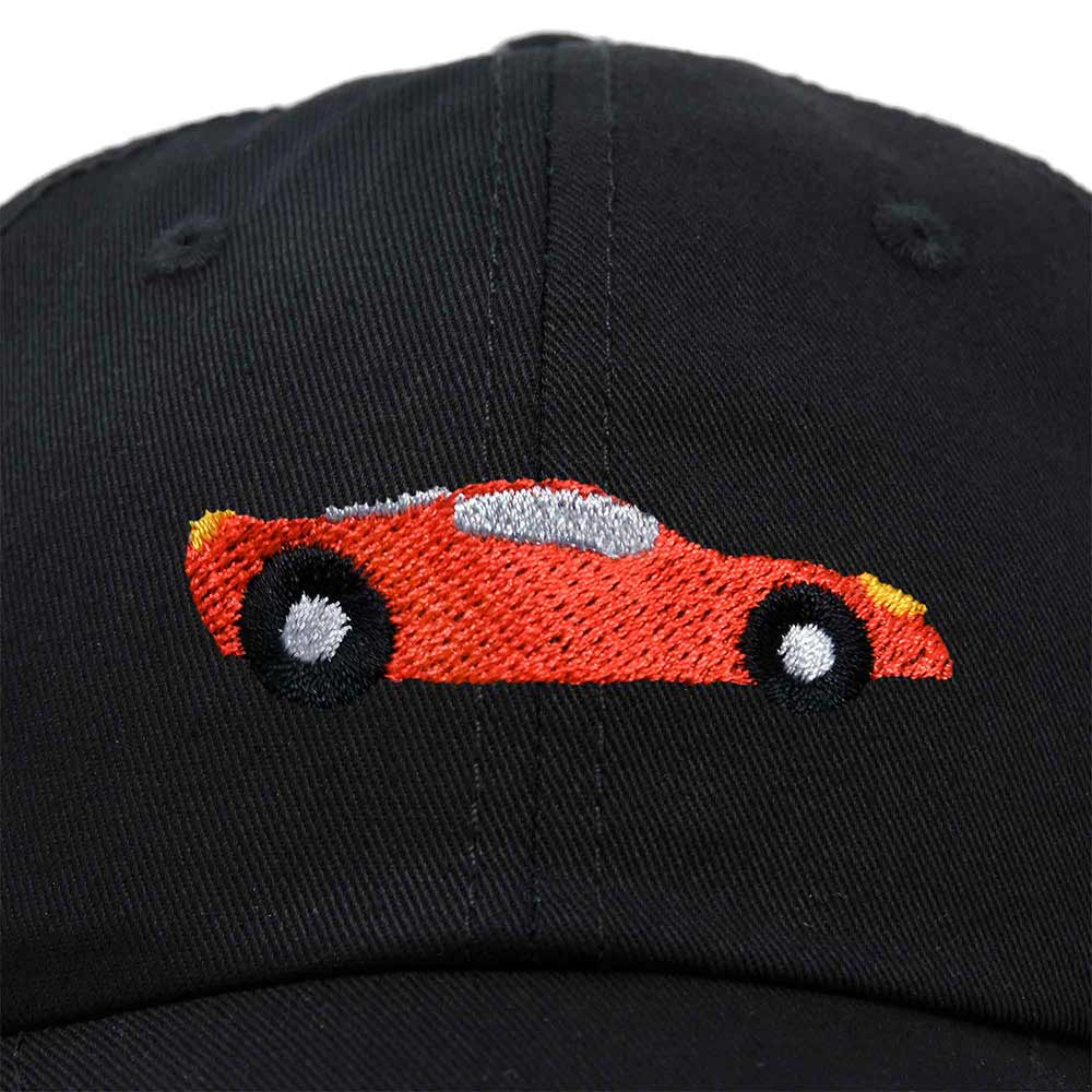 Dalix - Wholesale Baseball Cap - Kids - Dalix Red Race Car Youth Cap3