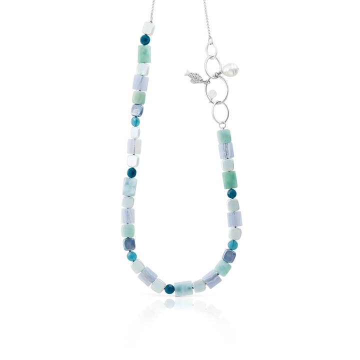 205915 COLLANA COLLEZIONE PETRA per la vendita all'ingrosso da parte di MADREPERLA