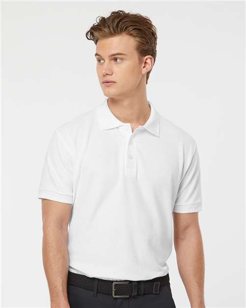 Total Apparel - Wholesale Polo - Men's - Tultex Men's 50/50 Sport Pique Polo | 50/50 Deco Ready | 4009