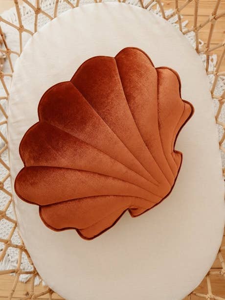 “Copper Pearl” Velvet Shell Pillow for wholesale by Moi Mili
