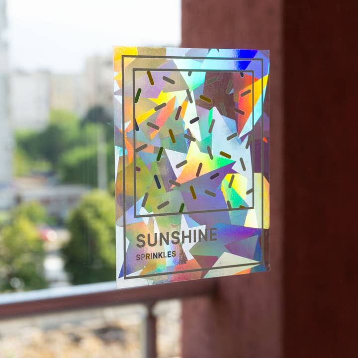 Creative Goodie - Wholesale Sticker - Suncatcher sticker, Rainbow sticker, Window decal5