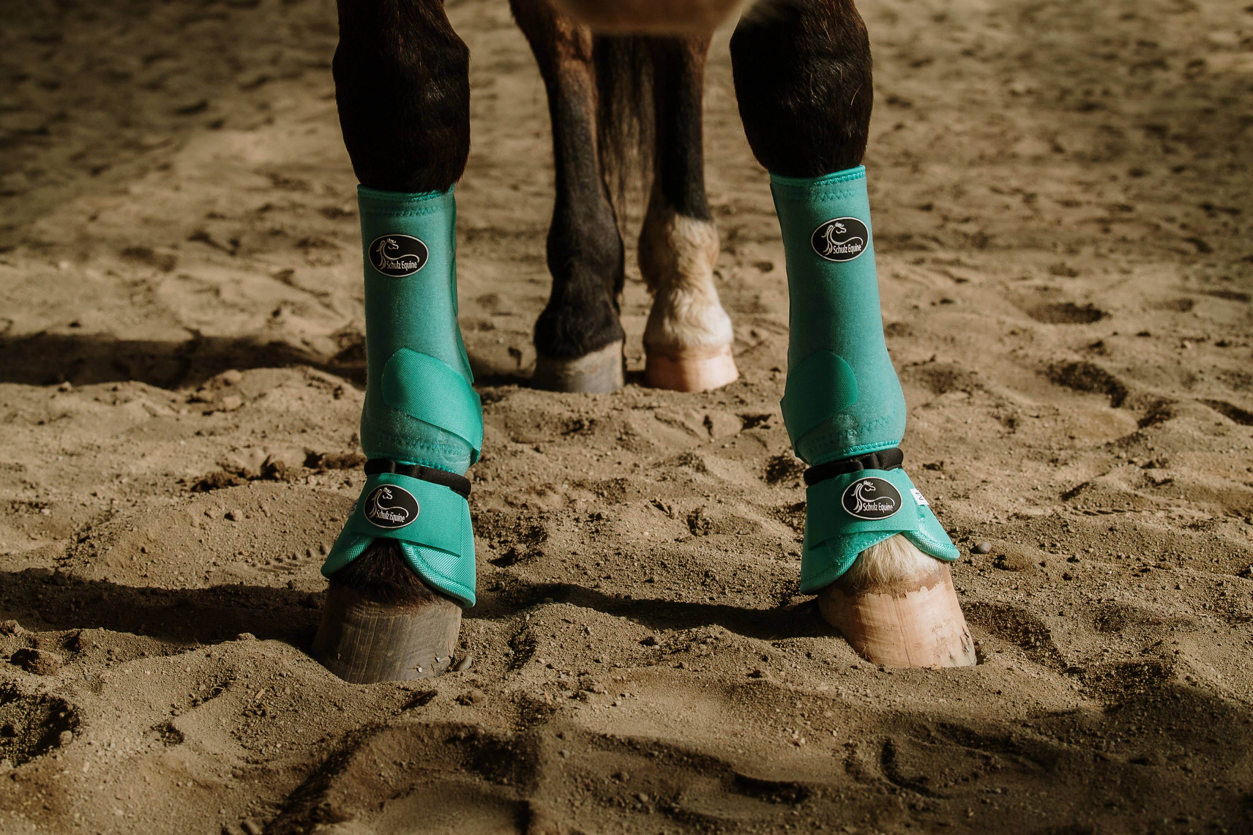 Schulz Equine – wholesale Ridutrustning – Schulz Equine bell boots med livfulla mönster5