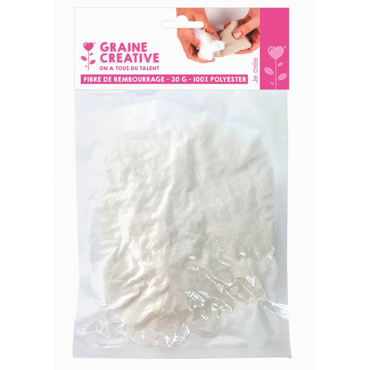 Graine Créative - Venta al por mayor Material para manualidades - GUATA DE CELULOSA 100% POLIÉSTER 30GR
