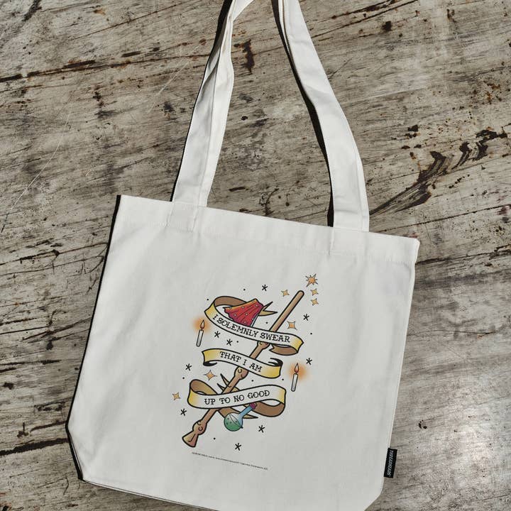Threadheads - Wholesale Tote bag – Unisex - I Solemnly Swear That I Am Up to No Good Tote Bag0