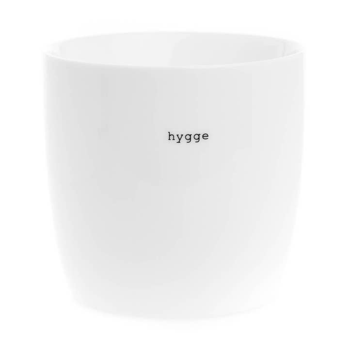 Taza Sögne blanca «hygge» («acogedora») para venta al por mayor de Sögne Home