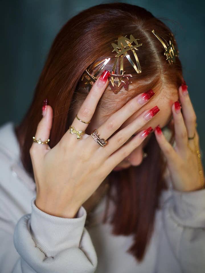 MM Hair Clips for wholesale by Signed By MCFLY