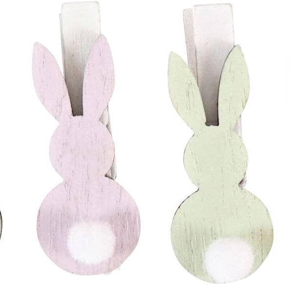 HOFF-INTERIEUR - Wholesale Tafelbladdecoratie - CLIPS "BUNNY" 8-DELIGE SET (7779)2