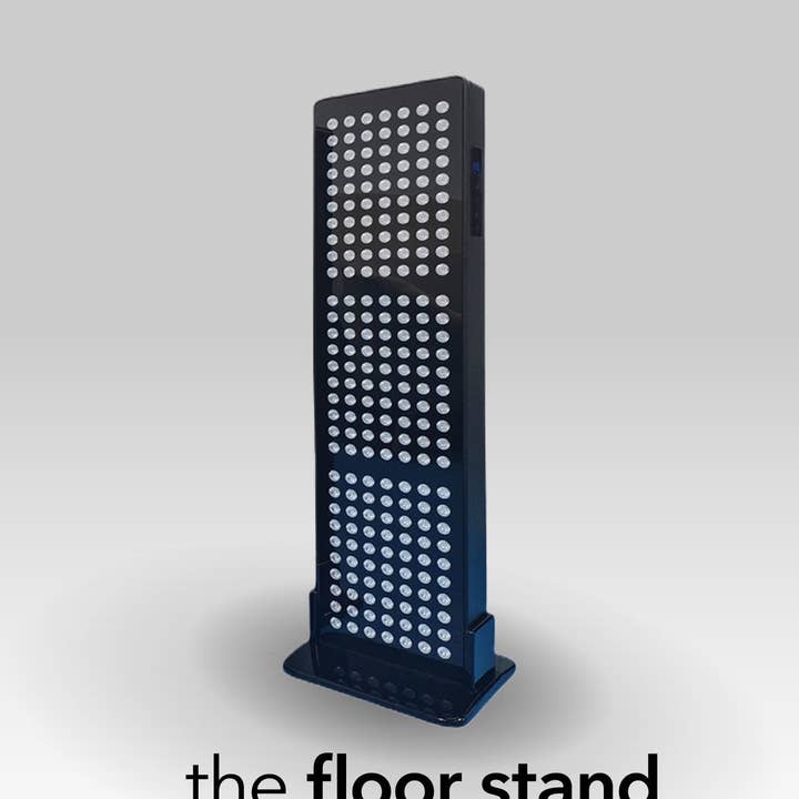 Kivo Elite Floor Stand: Il supporto perfetto per il tuo pannello della serie Elite per la vendita all'ingrosso da parte di Kivo Red Light Therapy