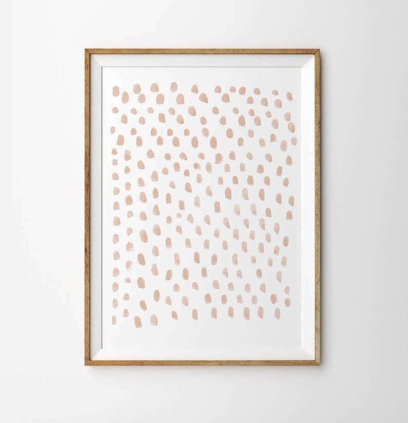 Sara Cristina Design - Vendita all'ingrosso Stampa artistica - Punti Beige0