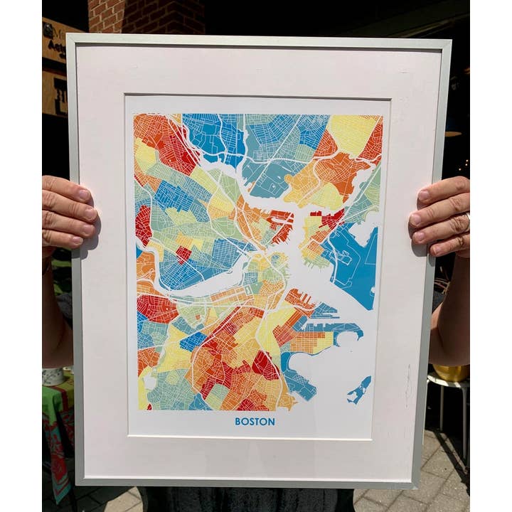 Juanita's Adventures - Wholesale Art Print - Juanitas McAllen Map Print8